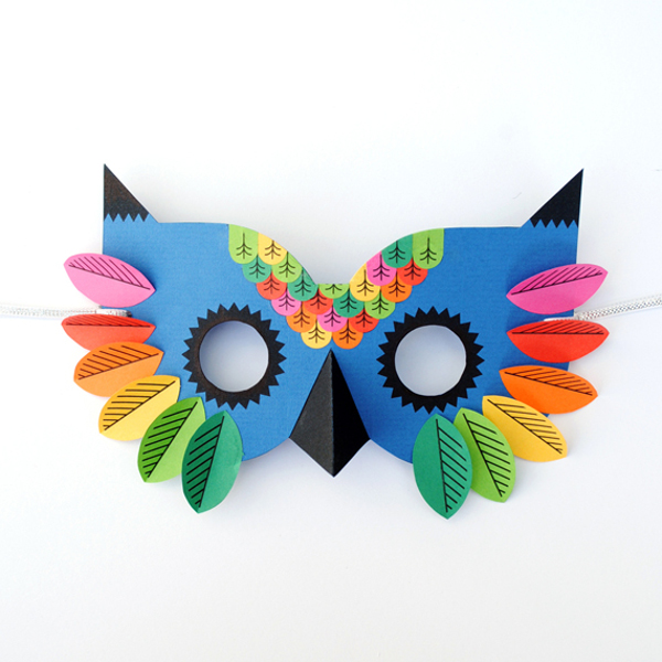 Как сделать декоративную маску из бумаги | Папье-маше по модели из пластилина | IOTN